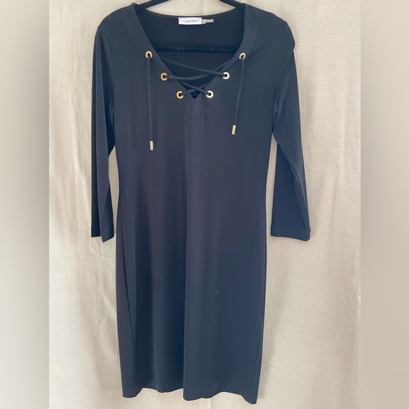 Calvin Klein black dress ￼ - Picture 1 of 2